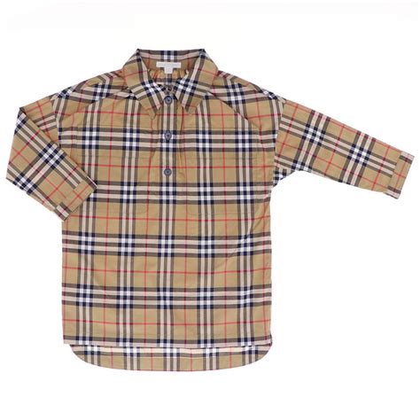 childrens burberry shirt|Burberry children outlet.